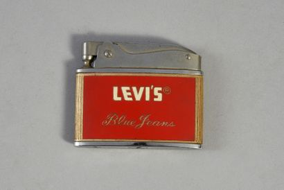 null JOHNNY HALLYDAY : 1 publicité originale américaine de la marque Levi's de 1955....