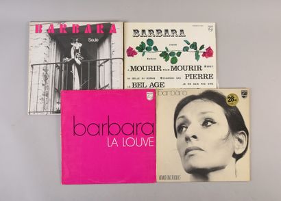 null BARBARA (1930/1997): Author, composer, performer and actress. 1 promotional...