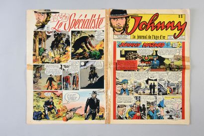 null JOHNNY HALLYDAY : 1 set of 4 publications dedicated to Johnny Hallyday : 1 magazine...