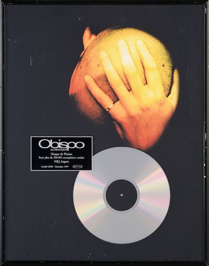 PASCAL OBISPO (1965) : Auteur-compositeur et interprète. 1 platinum record for the...