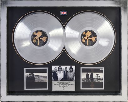 U2 : Famous Irish rock band, from Dublin, formed in 1976. 1 double platinum record...