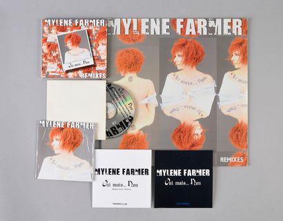 MYLENE FARMER (1961) : Auteure, interprète et réalisatrice. 1 vinyl record Maxi 33...
