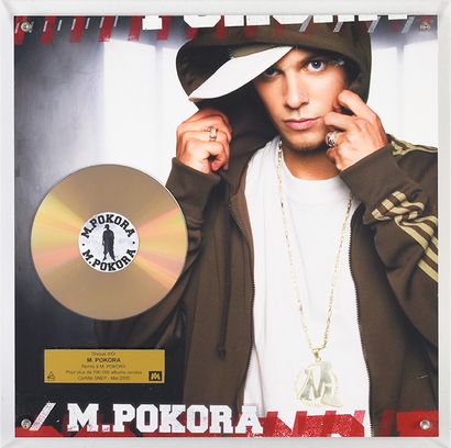 M. POKORA (1985) : Auteur, chanteur, danseur et acteur. 1 disque d'or pour l'album...
