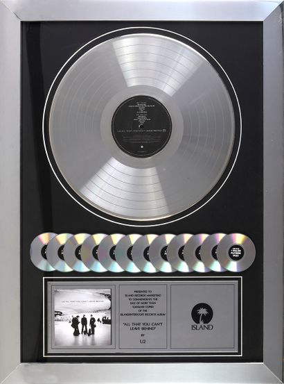 U2 : Famous Irish rock band, from Dublin, formed in 1976. 1 platinum record for the...