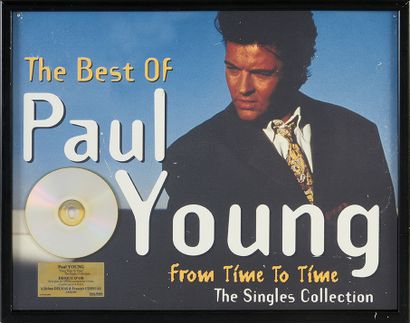 PAUL YOUNG : (1956) Auteur-compositeur et interprète. 1 gold record for the album...
