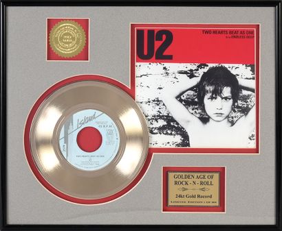 U2 : Célèbre groupe rock irlandais, originaire de Dublin, formé en 1976. 2 disques...