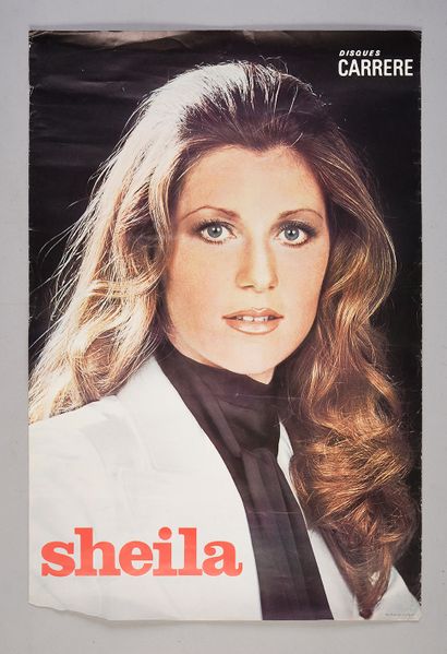 SHEILA : (1945) Chanteuse et actrice. 1 set of 4 posters published between 1976 and...