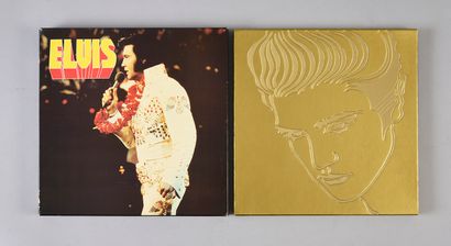 ELVIS PRESLEY (1935/1977) : Chanteur et acteur américain. 1 set of 2 vinyl records...