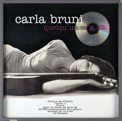 CARLA BRUNI (1967) : Auteure-compositrice et interprète.