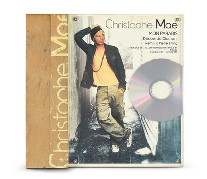 CHRISTOPHE MAE (1975) : Auteur-compositeur et interprète. 1 diamond disc for the...