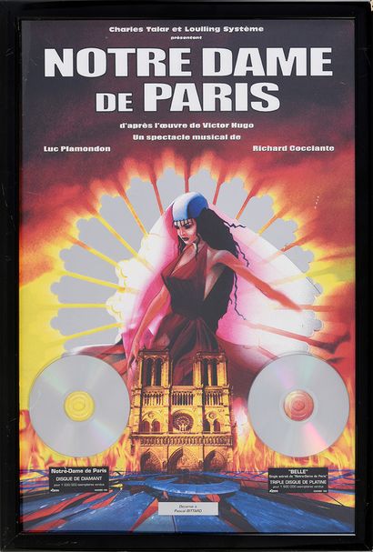 NOTRE-DAME DE PARIS : Famous musical by Luc Plamandon and Richard Cocciante. 1 diamond...