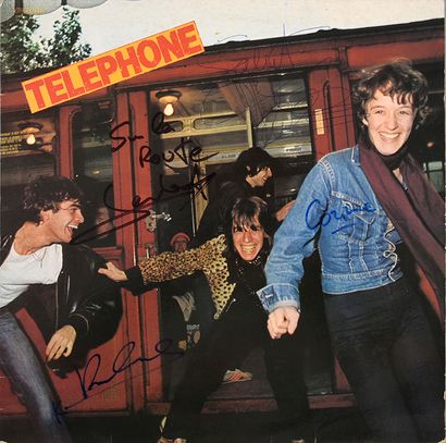 TELEPHONE : Groupe de rock français formé en 1976. 1 disque 33 tours, premier album...