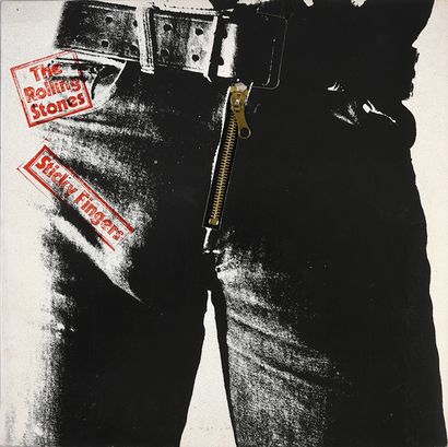 The Rolling Stones : British rock band formed in 1962. 1 vinyl album "Sticky Fingers",...
