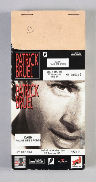 PATRICK BRUEL (1958) : Auteur-compositeur, interprète et acteur.