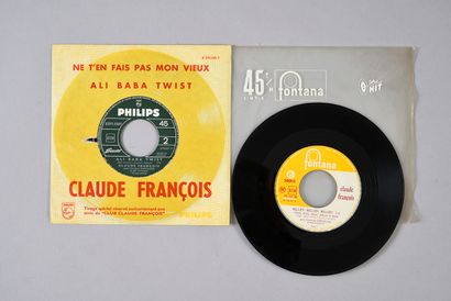 CLAUDE FRANCOIS (1939/1978) : Auteur-compositeur et interprète. 2 disques vinyles...