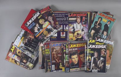 null JUKEBOX MAGAZINE : 1 lot de 124 exemplaires du mensuel Jukebox Magazine des...