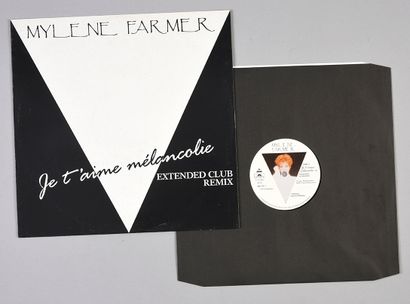 MYLENE FARMER (1961) : Auteure-compositrice, interprète et actrice. 
1 Maxi 45 rpm...