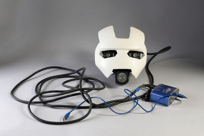 MYLENE FARMER (1961) : Auteure, interprète et réalisatrice. 1 humanoid mask " Robot...