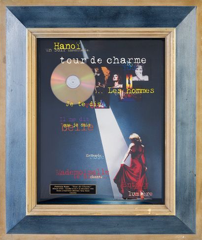 PATRICIA KAAS (1966) : Chanteuse et actrice. 1 gold record for the album " Tour de...