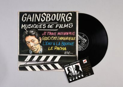 SERGE GAINSBOURG (1928/1991) : Auteur-compositeur et interprète. 1 double disque...