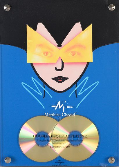 M - MATTHIEU CHEDID (1971) : Auteur-compositeur et interprète. 1 double platinum...
