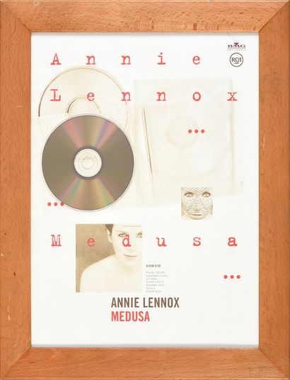 ANNIE LENNOX (1954) : Auteure-compositeur et interprète. 1 gold record for the album...