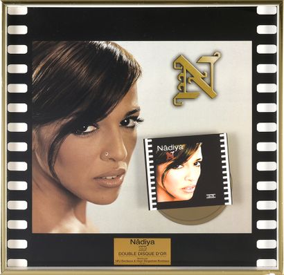 NADIYA : (1973) Chanteuse. 1 double gold record for the album " 16/9 " for 200.000...