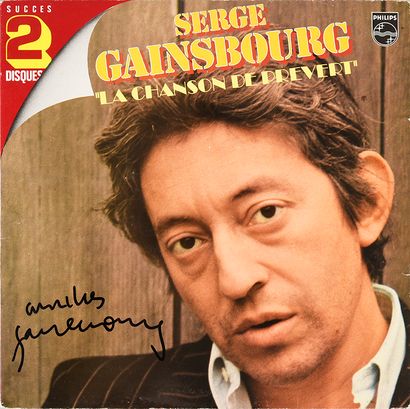 SERGE GAINSBOURG (1928/1991) : Auteur-compositeur et interprète. 1 double LP " La...