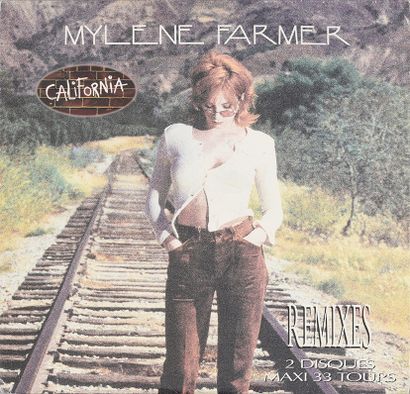 MYLENE FARMER (1961) : Auteure, interprète et réalisatrice. 
2 disques vinyles Maxi...