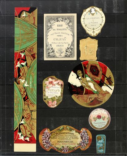Jean Patou - Lubin - Charles Faÿs - et divers (années 1920) Album binder containing...