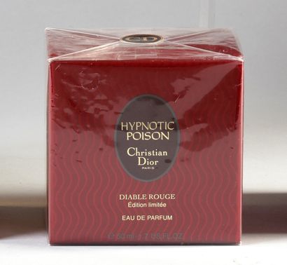 CHRISTIAN DIOR "Hypnotic Poison" (1998)
Limited Edition Diable Rouge: red marbled...