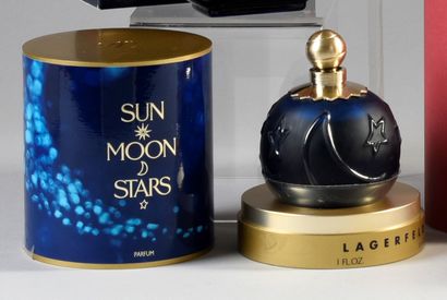 LAGERFELD "Sun Moon Stars" (1990's)
Presented in a cardboard and resin cylinder box,...