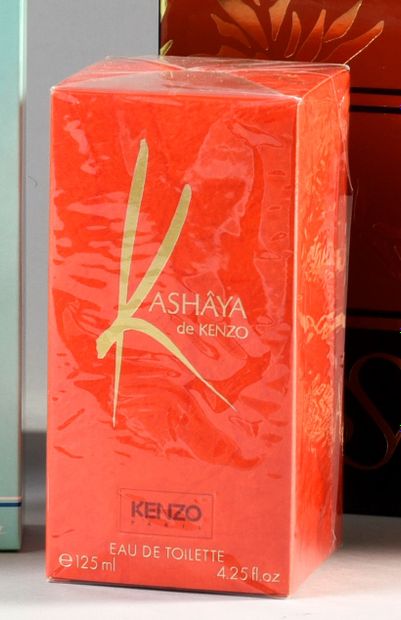 SERGE MANSAU POUR KENZO "Kashâya" (1993)
Presented in its cardboard case mandarin...