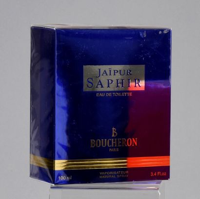 JOEL DESGRIPPES POUR BOUCHERON « Jaïpur Saphir » (1999)
Flacon vaporisateur contenant...