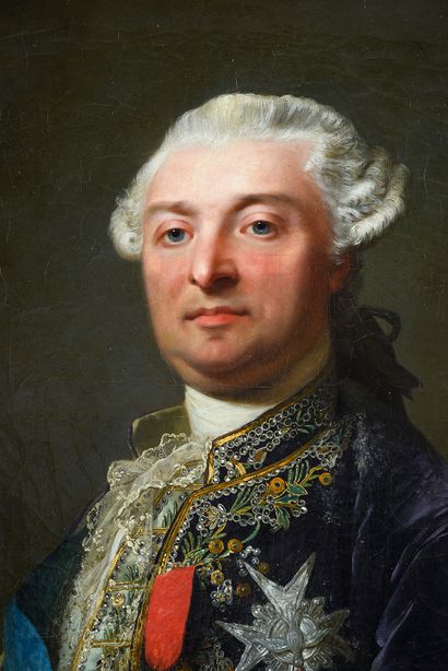 Jean-Laurent Mosnier (1743-1808) Portrait of Louis Auguste Le Tonnelier, Baron de...
