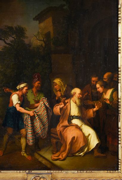 Christian Wilhelm Ernest Dietrich (1712-1774) Joseph racontant ses songes ; la tunique...