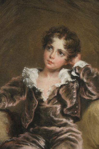 Aimée Duvivier (1766-1852), d'après Thomas Lawrence (1769-1830) The red boy or Master...