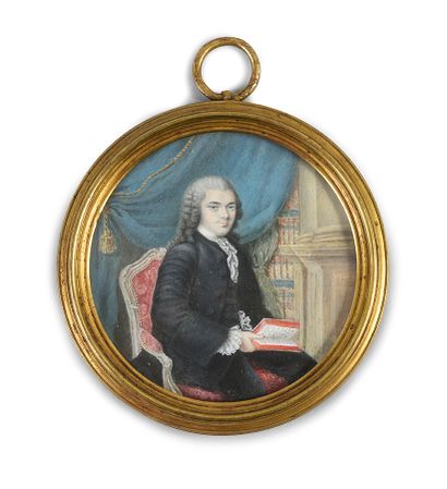 ÉCOLE FRANÇAISE du milieu du XVIIIe siècle Portrait d'Élisabeth Théodose Le Tonnelier...