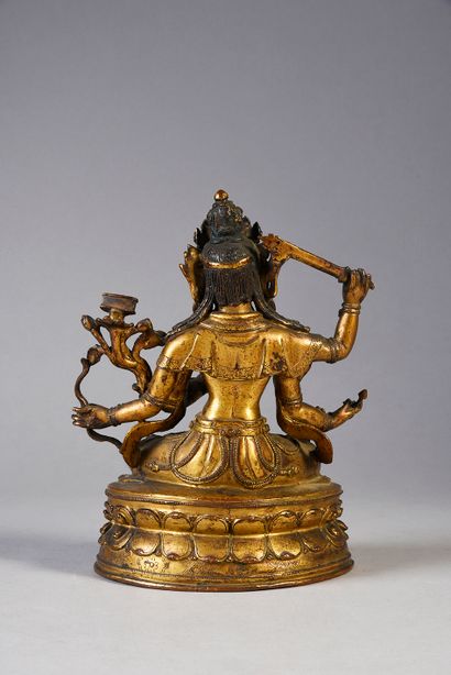 null Figure de Rama
Sculpture en bronze de la divinité indienne Rama, septième avatar...