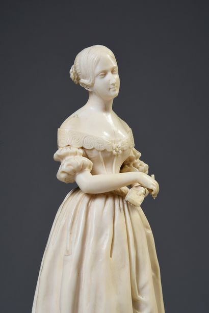 ÉCOLE FRANÇAISE VERS 1837-1839 D'APRES JEAN-AUGUSTE BARRE (1811-1896) Princesse Marie...