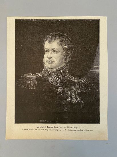 null CÉLÉBRATIONS EN L'HONNEUR DU 80e ANNIVERSAIRE DE VICTOR HUGO.
Bel ensemble de...