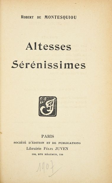 null [FRENCH FURNITURE IN RUSSIA].
ROCHE Denis. Le mobilier français en Russie, Meubles...