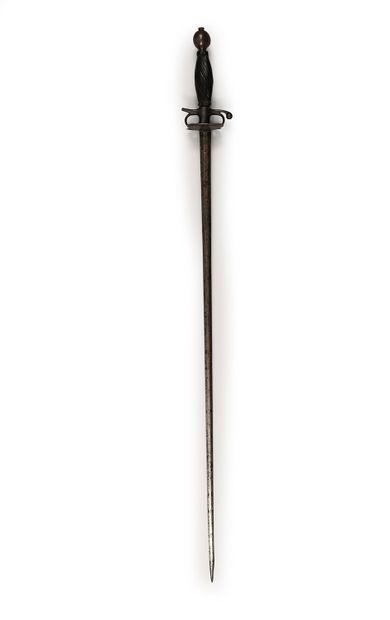 null COURT SWORD OF THE LATE 18th CENTURY.
Flat blade decorated with engravings....