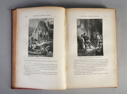 VERNE Jules (1828-1905), Hector Servadac, voyages et aventures à travers le monde...