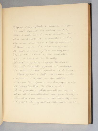 null [LIBRARY OF KING LOUIS-PHILIPPE].
Handwritten text signed A. Bachelot, dated...