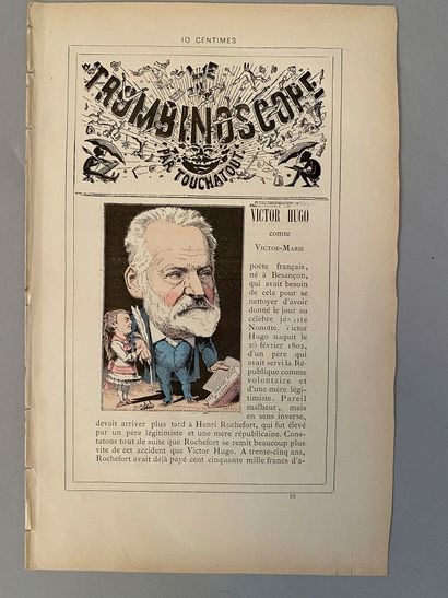 null CELEBRATIONS IN HONOR OF THE 80th ANNIVERSARY OF VICTOR HUGO.
Nice set of newspapers,...