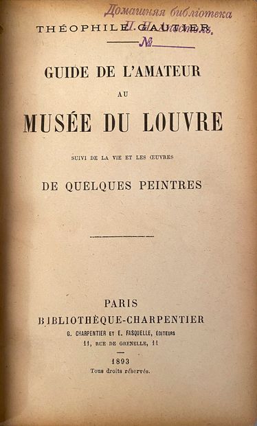 [ART DU XIXe SIÈCLE] Set consisting of a copy of DURET Théodore, Histoire d'Édouard...