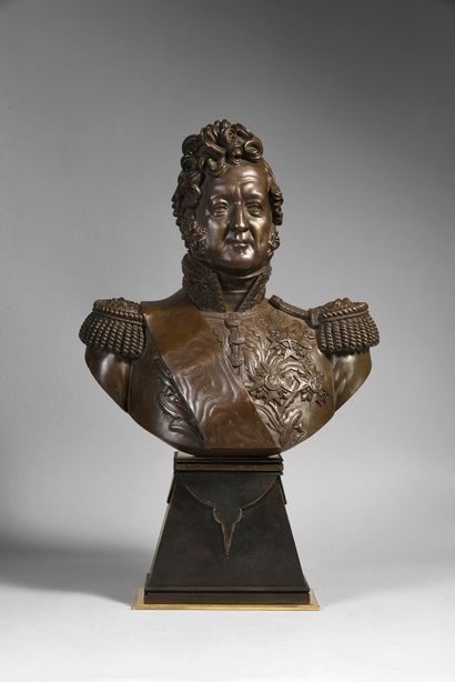 DIEUDONNE Jacques-Augustin (1795-1873) Buste de Louis-Philippe, alors duc d'Orléans...