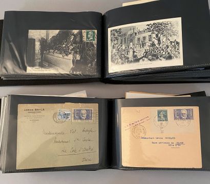 null STAMPS AND FRANKING VICTOR HUGO.
Important set of about 315 ancient and modern...