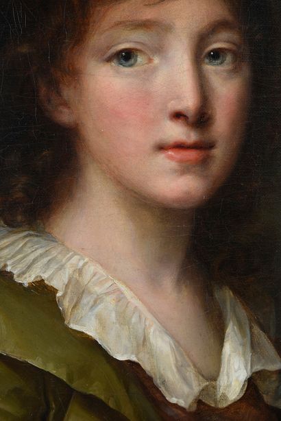 GREUZE, Jean-Baptiste (1725-1805), attribué à Portrait du prince Louis-Charles de...